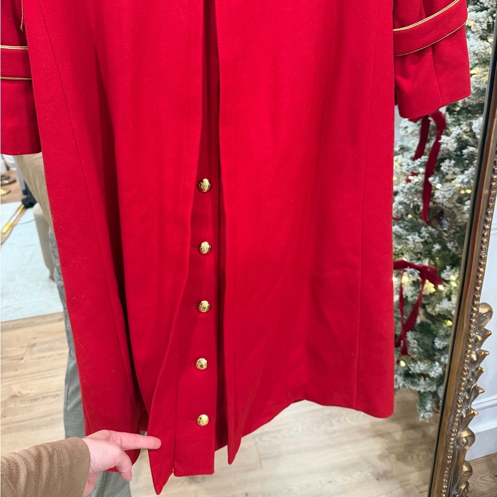 Banana Republic Olivia Palermo Red Trench Coat - Picture 4 of 4